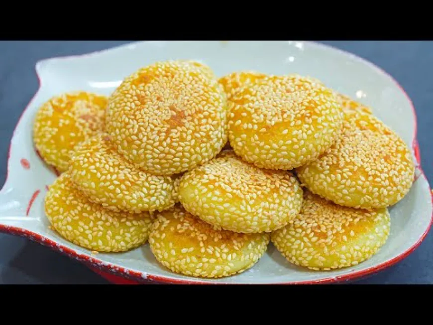 Sesame Potato Cakes