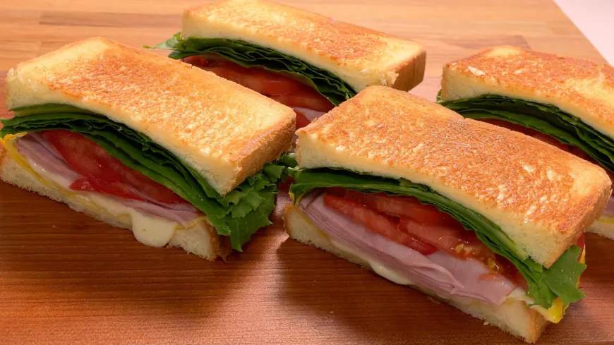 Ham And Egg Sandwiches