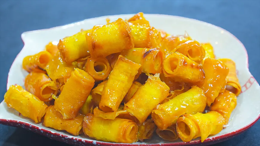 Candied Sweet Potato Rolls