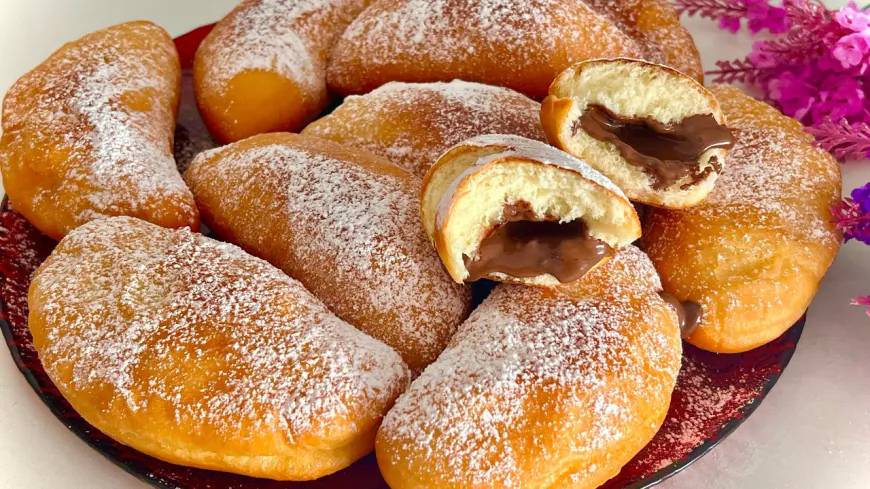 Nutella Filled Fried Pastries