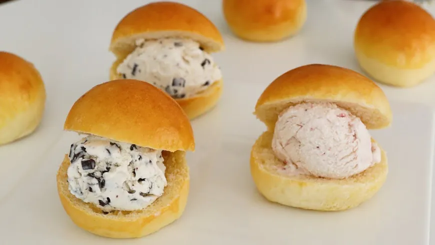 Ice Cream Bun Recipe