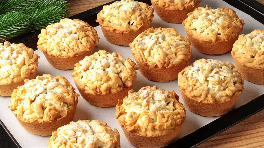 Apple Crumble Cupcakes