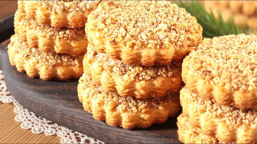 Almond Crunch Cookies