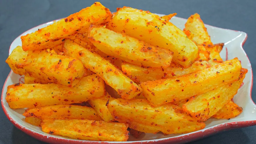 Spicy Baked Fries