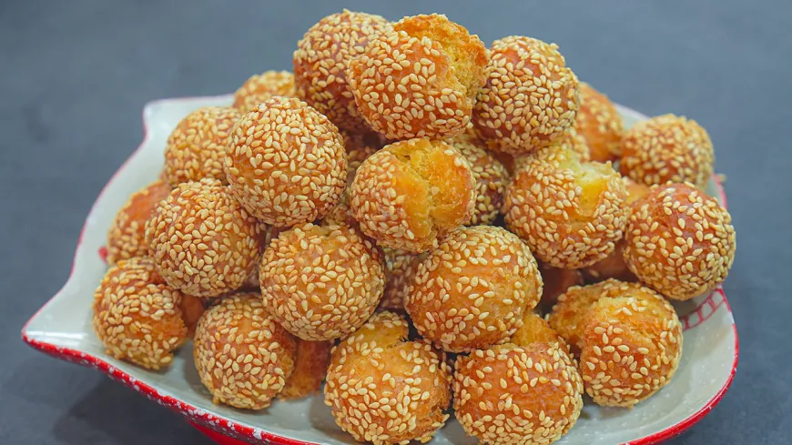 Sesame Potato Oat Balls