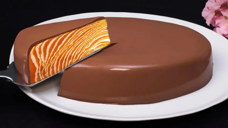 Chocolate Tangerine Cream Dessert