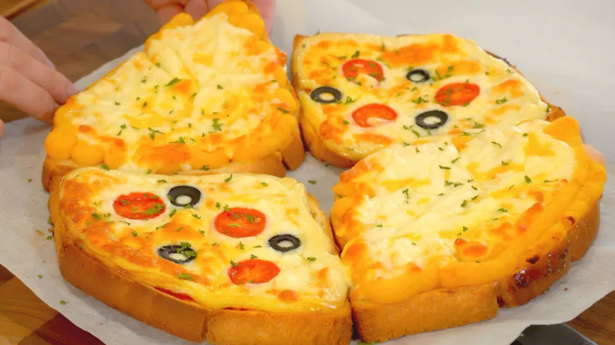 Sweet Potato Pizza Toast