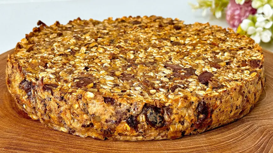 Baked Oatmeal Cake Recipe