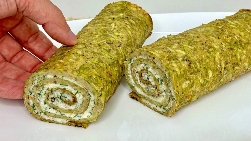 Zucchini Cheese Roll