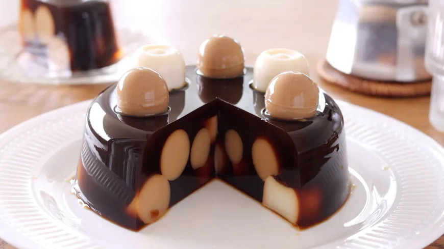 Coffee Jelly Cake Recipe