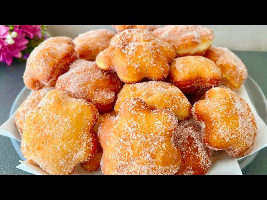 sugar coated fried doughnuts