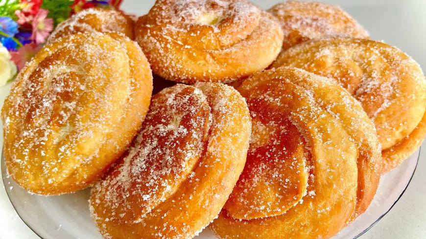 Sugary Fried Donuts Recipe