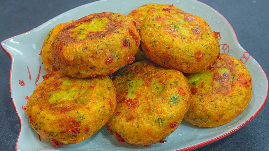 Crispy Cauliflower and Potato Cakes