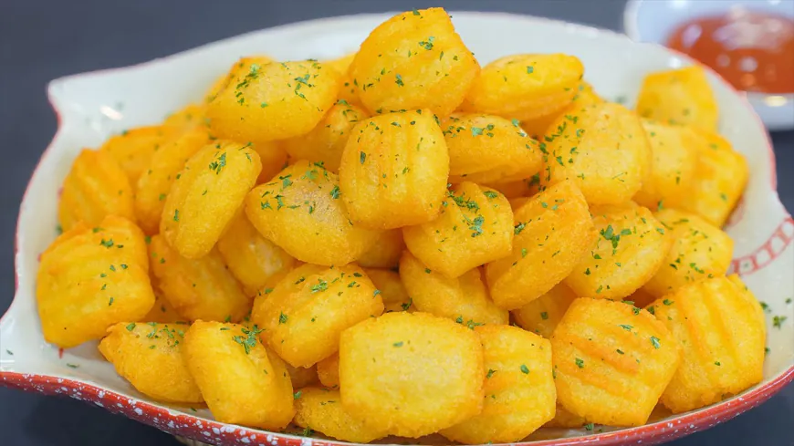 Crispy Potato Cubes Recipe