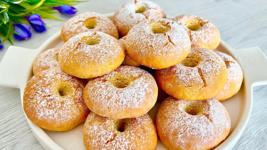 Orange Flavored Yogurt Cookies