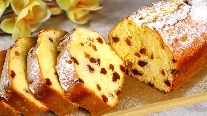 Raisin Loaf Cake Recipe