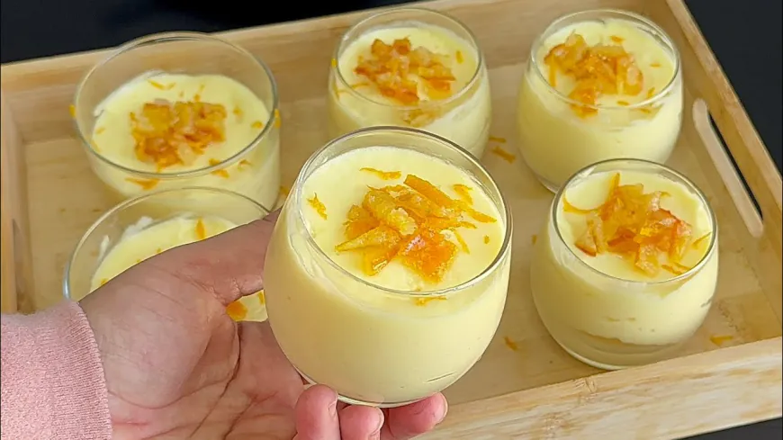 Orange Mousse Cups