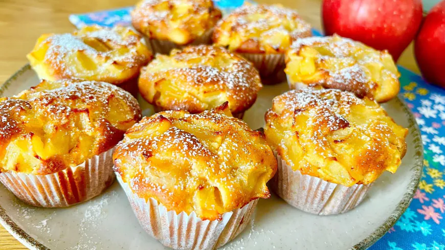 Vanilla Apple Cupcakes Recipe