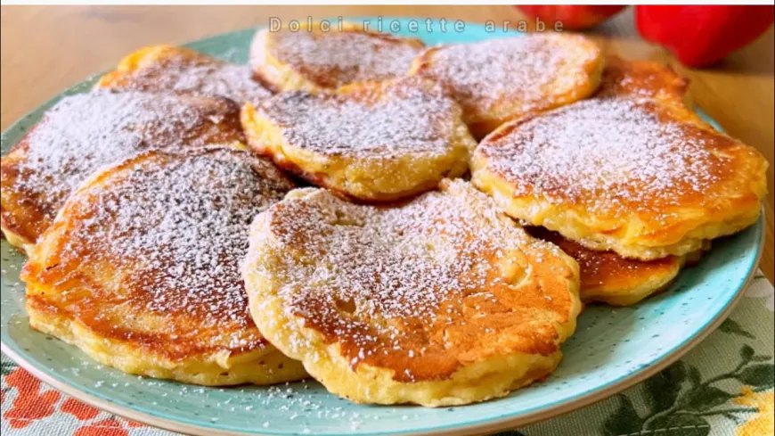 Apple Curd Pancakes Recipe