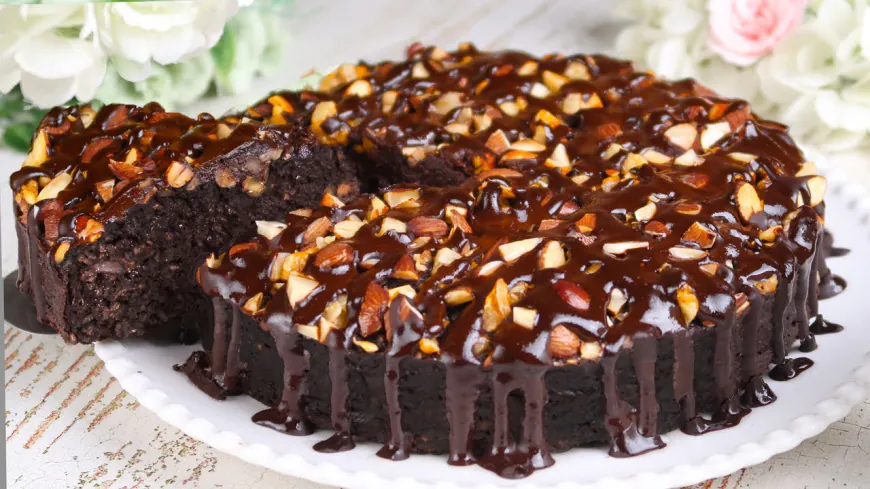 Chocolate Almond Oatmeal Cake Recipe