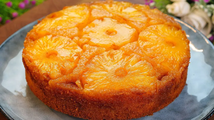 Pineapple Upside Down Cake Recipe