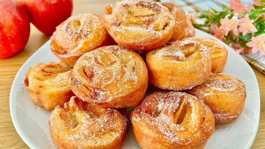 Apple Cinnamon Swirl Doughnuts