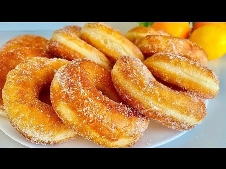 Homemade Fried Doughnuts