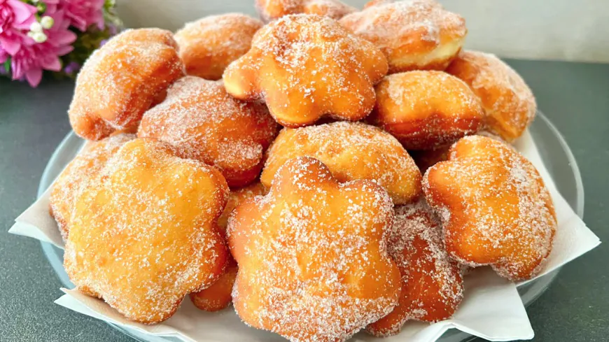 Homemade Fried Doughnuts