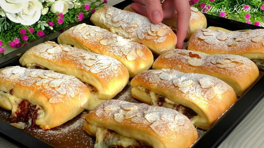 Cream Filled Sweet Rolls