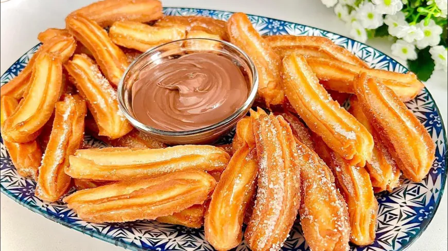 Churros with Sugar Coating