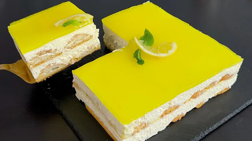 Bake Lemon Tiramisu Recipe