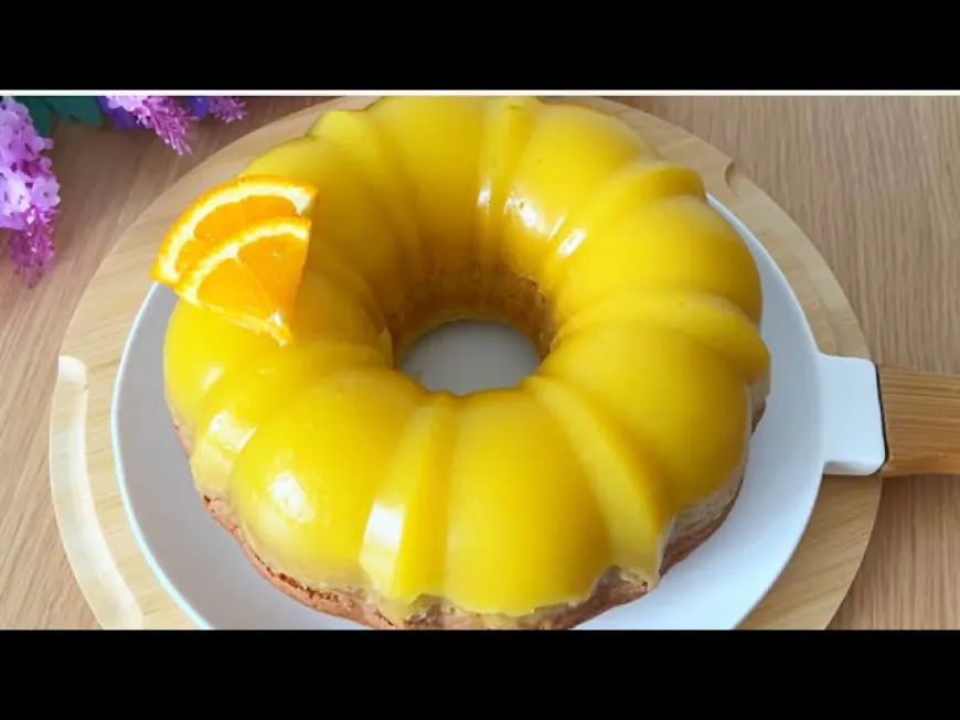 Orange Glaze Cake Recipe