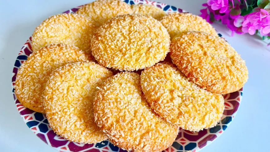 Coconut Semolina Cookies Recipe