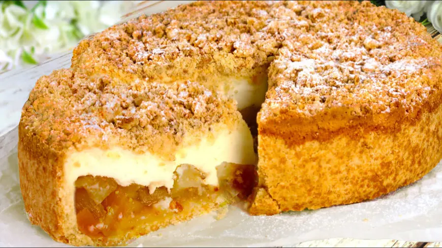 Apple Crumble Cheesecake Recipe