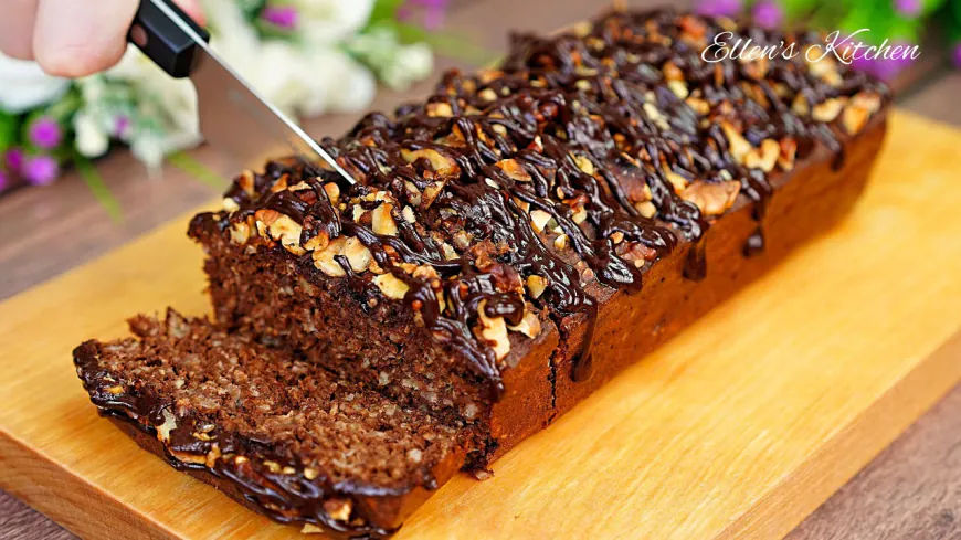 Chocolate Banana Oat Loaf Recipe