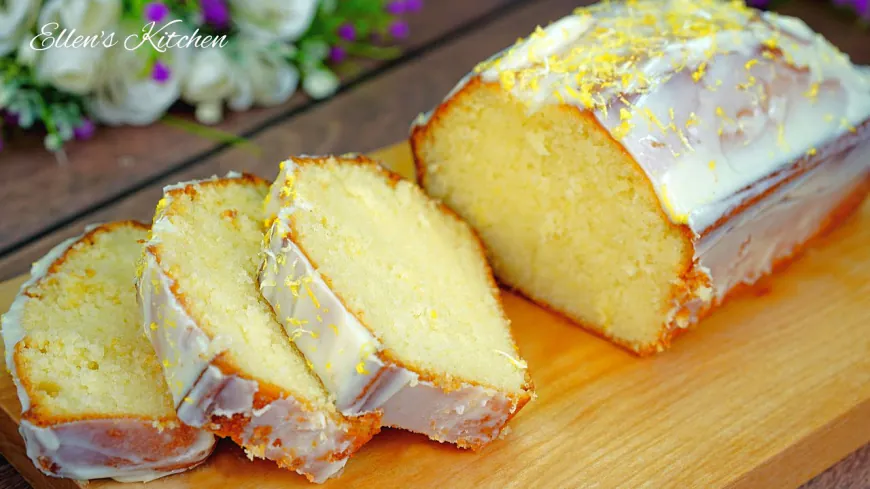 Homemade Lemon Loaf Cake Recipe