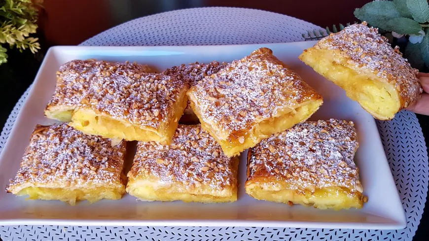 Apple Custard Turnovers