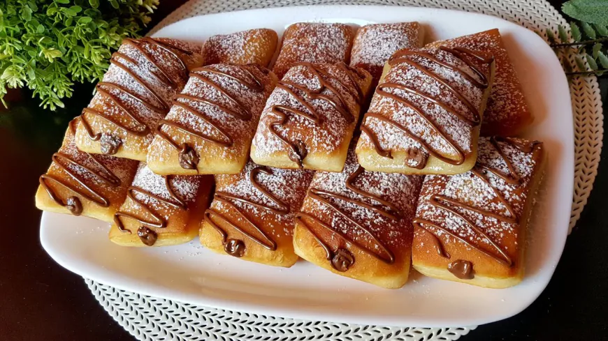 Chocolate Filled Vanilla Beignets Recipe