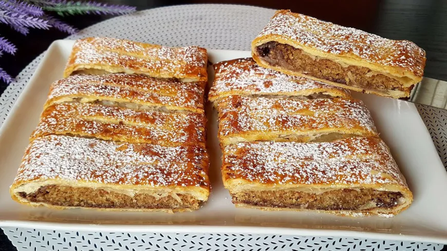 Almond Chocolate Strudel Recipe