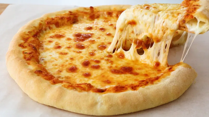 Homemade Cheese Pizza Recipe