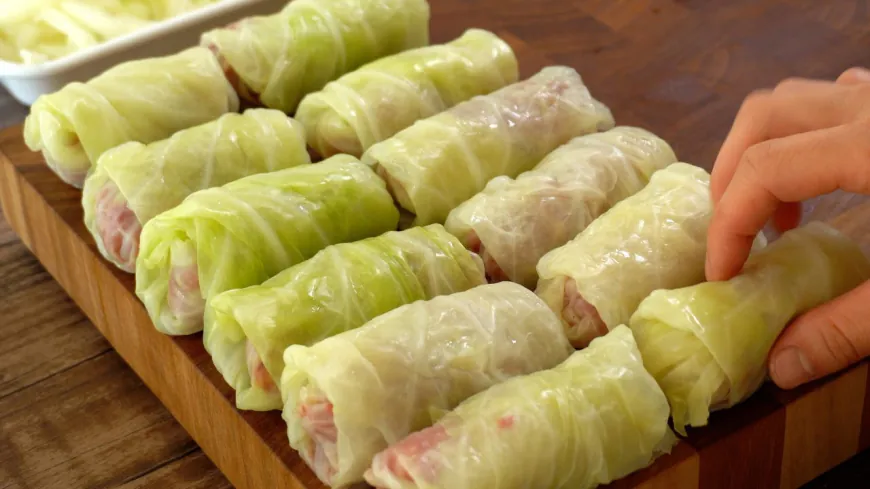 Tomato Braised Stuffed Cabbage