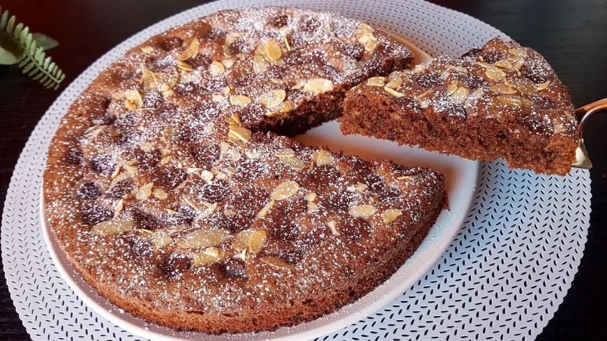 Chocolate Almond Coconut Cake Recipe