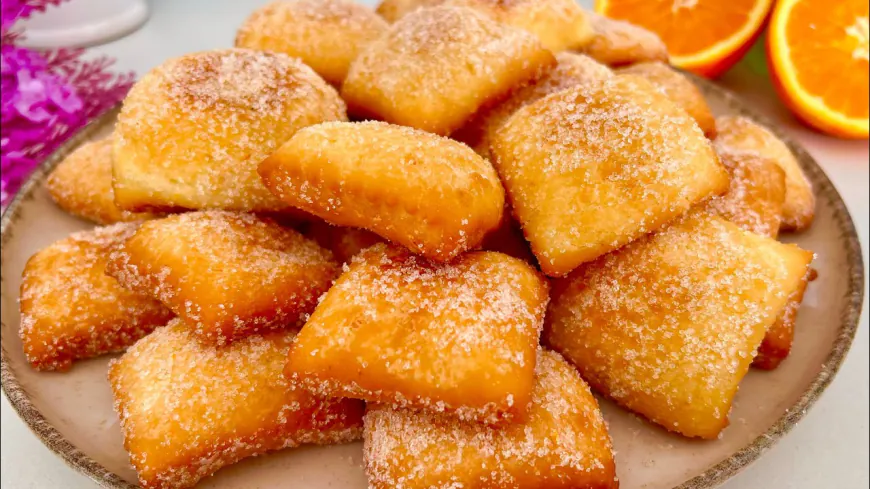 Golden Orange Sugar Bites Recipe