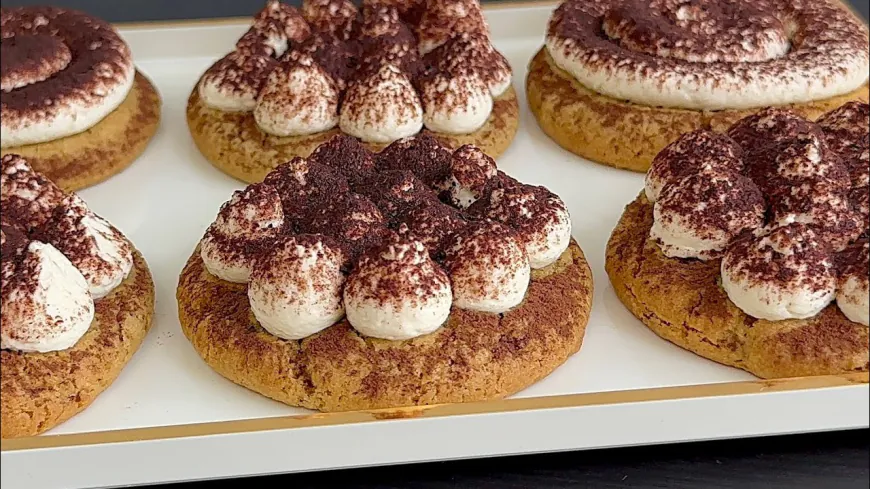 Tiramisu Inspired Cookies