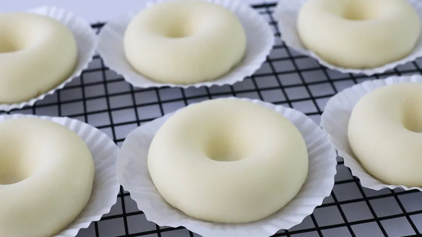 Cream Filled Mochi Doughnuts Recipe