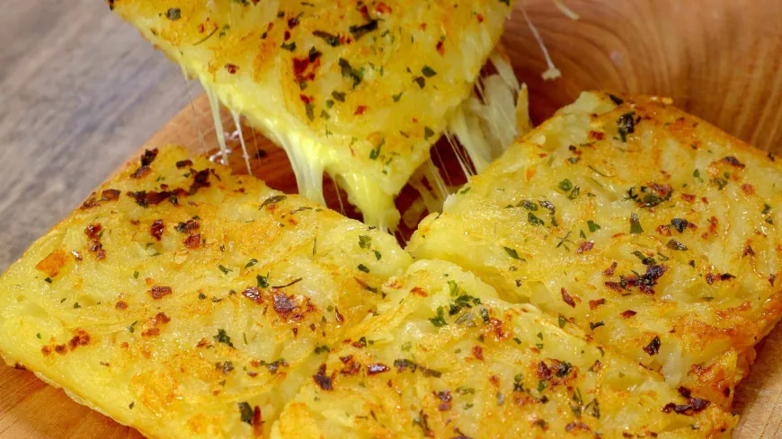 Cheesy Potato Cakes Recipe