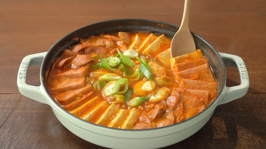 Budae Jjigae Korean Army Stew Recipe