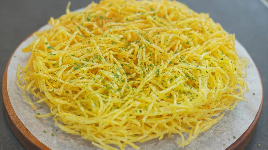 Delicious Crispy Potato Ribbons Recipe