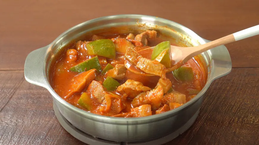 Korean Spicy Pork Stew Recipe