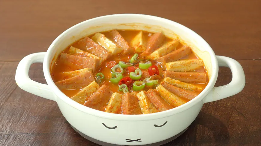 Delicious Tofu Spam Stew Recipe